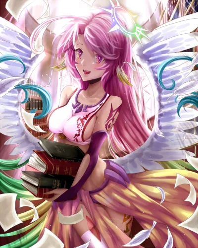 M.....r - #randomanimeshit #aniol #nogamenolife #jibril #wanini #
(｡♥‿‿♥｡)