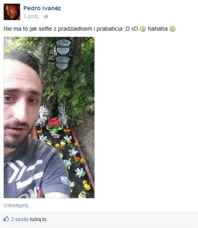 klawiszs - Selfie z grobem pradziadków. Co będzie następne? (╥﹏╥)
#humorobrazkowy #b...