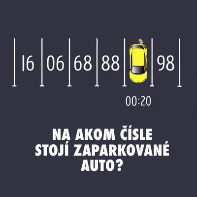 angela09 - Macie 20 sekund na odgadnięcie zagadki. Na jakiej liczbie stoi zaparkowane...