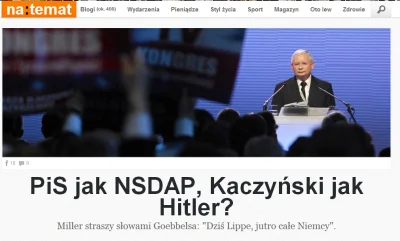 SirBlake - PiS jak NSDAP, Kaczyński jak Hitler?



Ehh te parówki...https://fbcdn-sph...