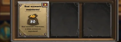 SzarySznycel - zukam kogoś do wymiany questa
#hearthstone80gold