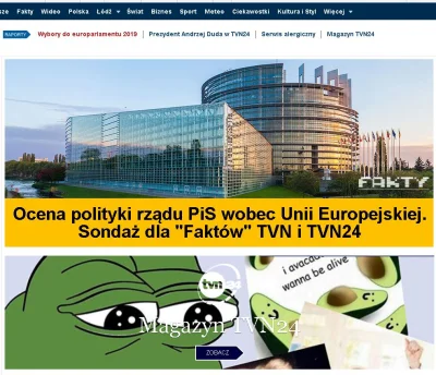 a.....e - Pepe na głownej #tvn24 xDDD

link
#pepe #heheszki