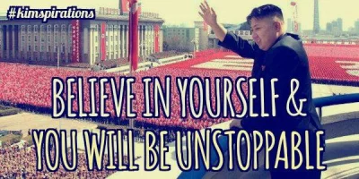 zaorany_1 - #kimspiracje #heheszki #korea
"Uwierz w siebie, a nikt cię nie zatrzyma"
