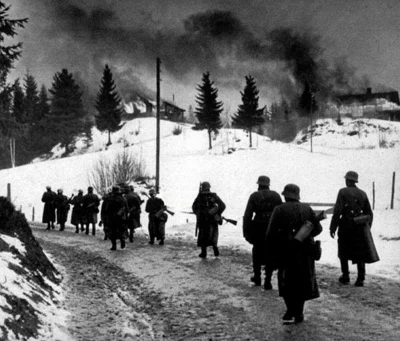 kossakov - >"3 stycznia 1945 roku BRODNICA Niemcy z antypartyzanckich oddziałów Jagdk...