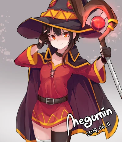 Kamil85R - #anime #randomanimeshit #konosuba 
#megumin