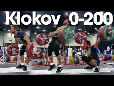 jezyk123 - Pełna sesja treningowa rwania Klokova. 0-200 kg
#silownia #dwuboj