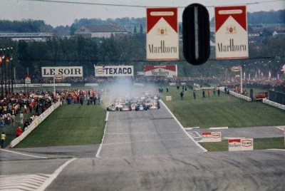 posuck - #f1 #f1classic #fotohistoria 
Start Grand Prix Belgii, 1974r.