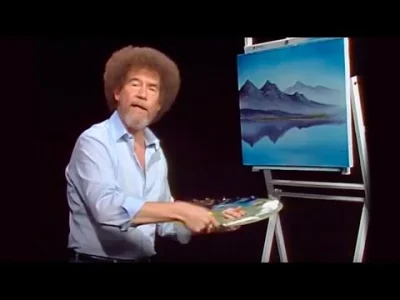 ukradlem_ksiezyc - @ciri 
Bob Ross?