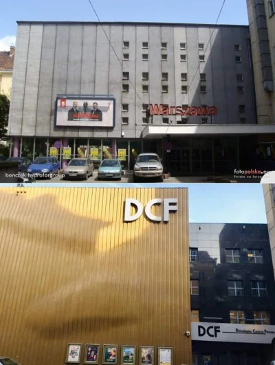 elady1989 - I to jest dopiero prawdziawe #10yearschallenge #kino Warszawa i obecne DC...