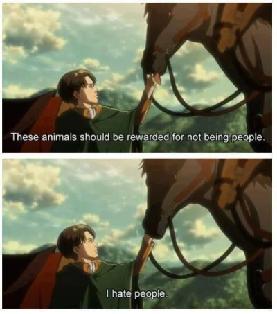 j.....3 - #randomanimeshit #attackontitan #levi 

( ͡° ͜ʖ ͡°)ﾉ⌐■-■