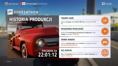 zbiku123 - #Forzathon w ten weekend.

Więcej informacji tutaj http://bit.ly/2iNsnm7

...