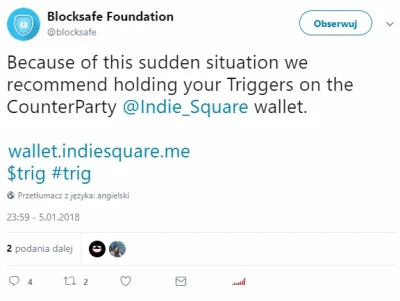T.....k - Usunięty tweet Blocksafe Foundation (był tutaj: https://twitter.com/blocksa...