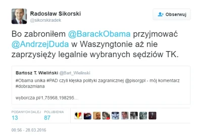 a.....1 - Wyjaśniło się, czemu Barack Obama nie przyjmie polskiego prezydenta. To kol...