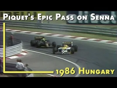 P.....z - Piquet vs Senna, Węgry 1986 ( ͡° ͜ʖ ͡°)
#f1 #retrof1