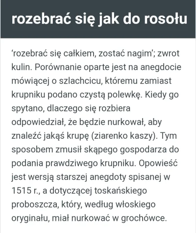 pogop - #ciekawostki #jezykpolski #frazeologizmy #jedzenie