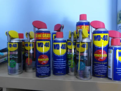 zagorzanin - Żona kupiła mi na prezent kolejne wd40. Tym razem 500ml. 
#gownowpis