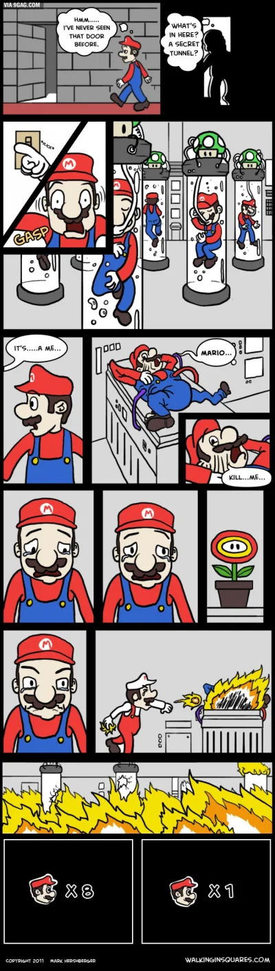 mroz3 - #heheszki #9gagaledobre #komiks #mario #obcy