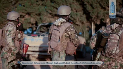 60groszyzawpis - Specjalsi HTS (Nusra) biorą udział w operacji likwidacji sił ISIS, k...