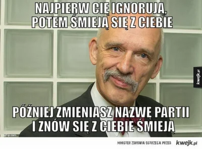 s.....r - @mareksa666: Fuj, Korwin... Nie mogłeś uprzedzić, żeby ktoś przypadkiem nie...