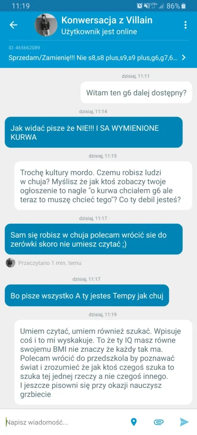 Gymski - Ale oni się wszyscy przez to zrobili agresywni
#olx #januszebiznesu xD