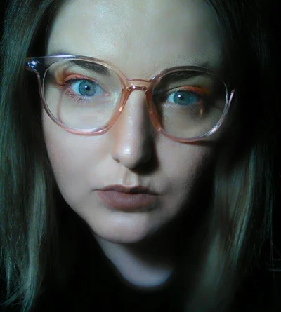 krowi_placek - Mam nowe okulary. Co sądzicie? Dobrze wybrałam? #pytanie #pokazmorde #...