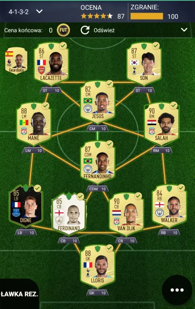 mateusz-zahorski - #fut #fifa20
Budżet 1mln, co byście zmienili?
Ja myślałem nad Kant...