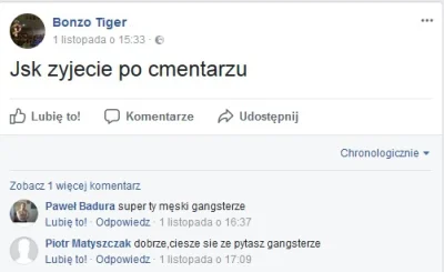 Czopelka - Bonzo zadaje bardzo ważne pytanie, tego typu.
#bonzo