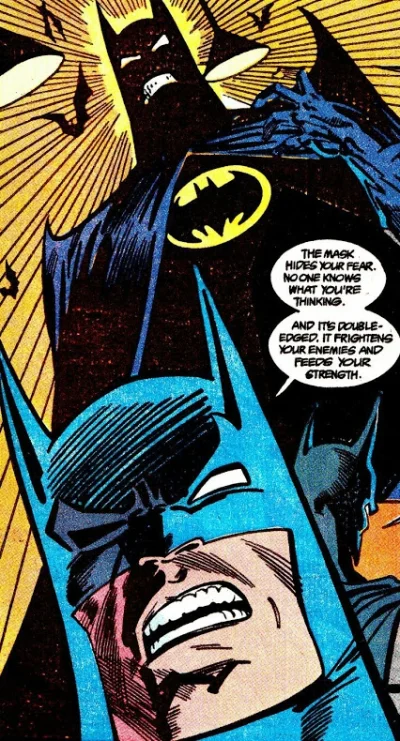 FlaszGordon - #komiks #comicstrip #batman 
Maska skrywa twój strach. Nikt nie wie o c...