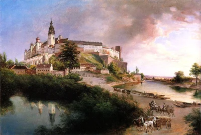 b.....g - Jan Nepomucen Głowacki, Wawel, 1845

#krakow #malarstwo