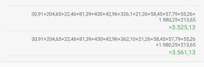 DBlue - Może ktoś wyjaśnić dlaczego kalkulator na androidzie mnie oszukał? Jak ja mam...