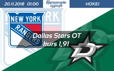 Masa_betsample - Hokejowa propozycja dla nocnych marków od @Betsample:

NHL
Dallas...