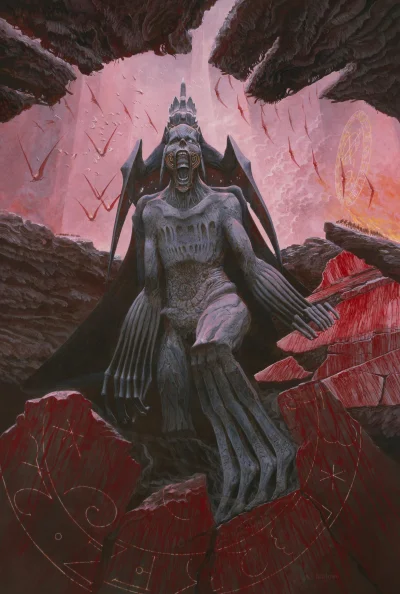 Olegunarsol - Wayne Barlowe - Semjaza Rising, 2013

#sztukanadzis #malarstwo