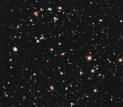 cosciekawego - Ciekawe ile z tych galaktyk przetrwało do dzisiaj. I w ilu z nich znaj...