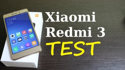 telchina - Test #xiaomi Redmi 3, telefon ma rewelacyjną baterią i metalowa obudowę . ...