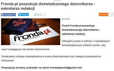 samusunkonto - Mircy! robota jest
http://www.fronda.pl/a/frondapl-poszukuje-doswiadc...