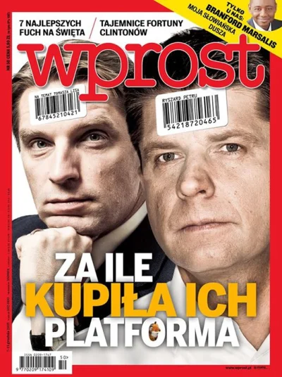 posuck - Jutrzejsza okładka #wprost 
#petru #tomaszlis