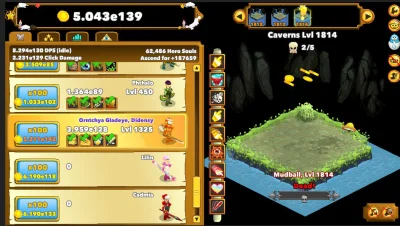 p.....a - #clickerheroes #gry #gryonline #gryprzegladarkowe 
Nie robiłem ostatnio ża...