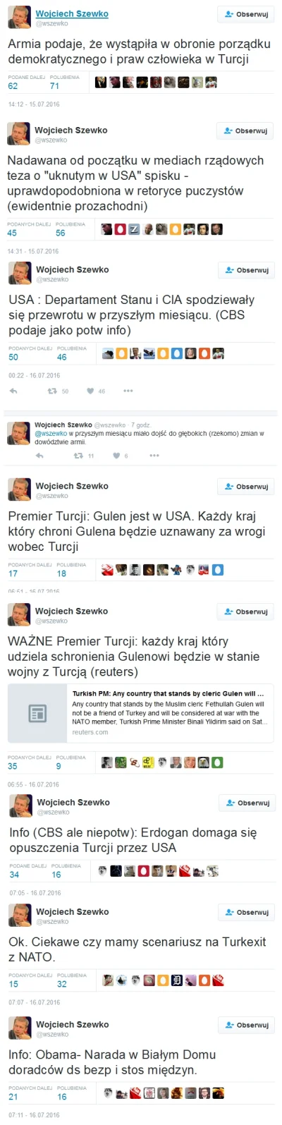 MattJedi - Wątek amerykański w #pucz #Turcja, wskazują na to informacje które zamiesz...