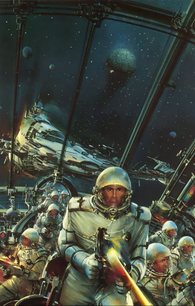 FlaszGordon - #scifi #art #futurystyka #statekkosmiczny #kosmonauta 
Zachaczając o t...