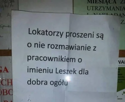 doee - kurde leszke coś ty znowu?