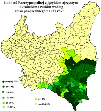 yolantarutowicz - @twinzpl: Gdzie Polacy stanowili 90%? Tu masz oficjalne dane Polski...