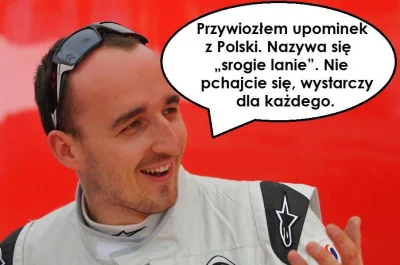 zoniu - Bercik, taki dowcipny ;)

#rajdy #kubica #sokolimokiem #pewniebylo