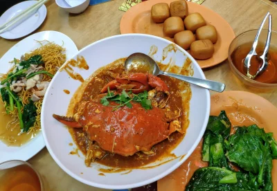 kotbehemoth - #jemprzeciez <- om om om ...

Dziś na kolację krab w sosie chilli (z bu...