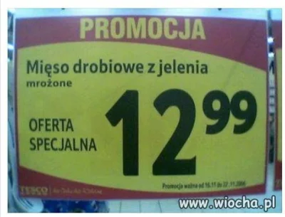 a.....t - #humorobrazkowy #humor #heheszki #tesco 

Kto nie wiedział, że jeleń to d...