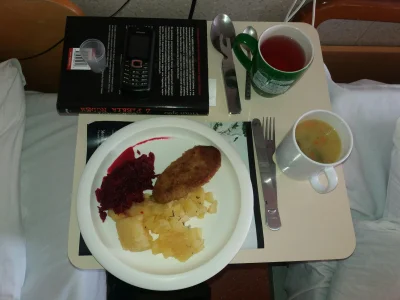 Kwassokles - #szpital #jedzenie #zdrowie I po kol.ejnym szpitalnym obiedzie ziemniaki...
