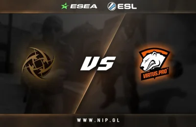 NiPGaming - Mecz przeciwko *Virtus.pro* można obejrzeć na:
Polski: http://nip.gl/str...