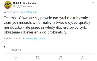 rafxyz44 - Celny jak zawsze komentarz Ziemkiewicza o chłopaku który wypluł hostię z p...