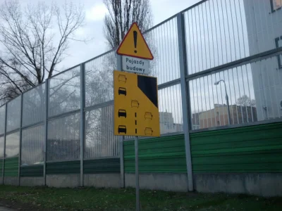 noriad - Oznakowanie prac drogowych związanych z budową stacji benzynowej na Opolskie...