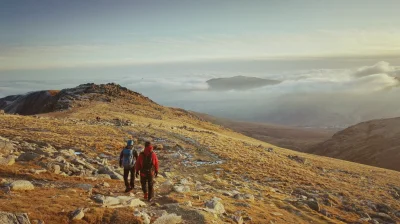 teflonzpatelnimismakuje - Tak pieknie dzis bylo w Snowdonii, trasa Pen Yr Ole Wen, Ca...