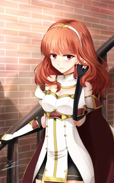 l.....f - #randomanimeshit #fireemblem #celicaamercury #redeyesalert #pixiv #